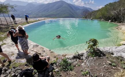 Reabren cascadas de Hierve el Agua a turistas, pese a oposición de comuneros y anuncio de Segego