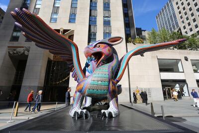 Con alebrijes monumentales y Día de Muertos, Oaxaca conquista el corazón de Nueva York