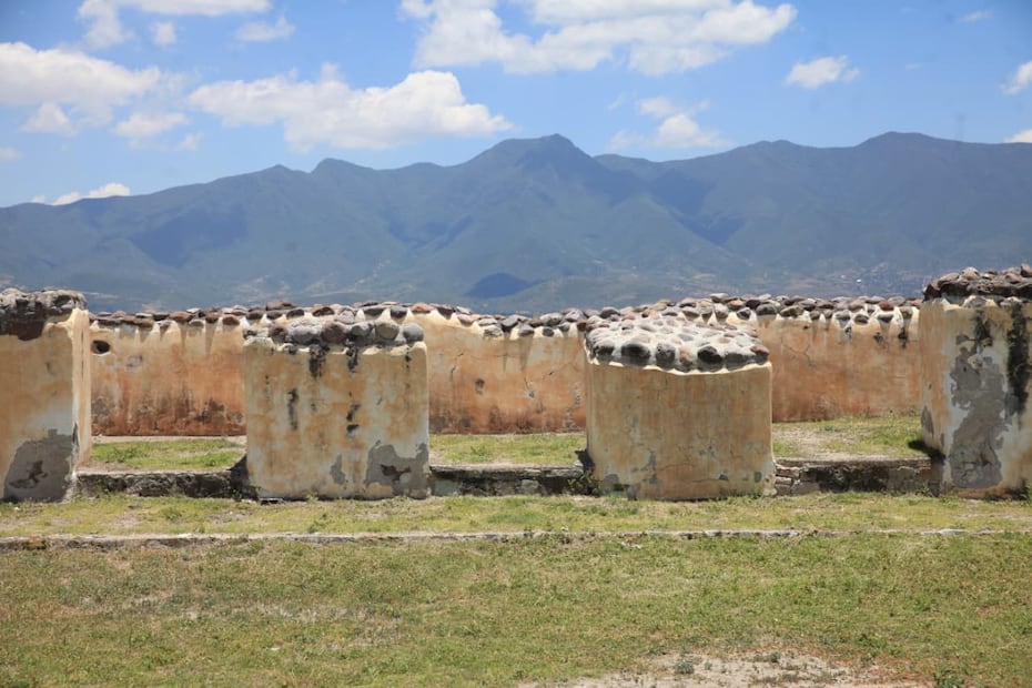 Zona arqueológica de Yagul en Oaxaca. Foto: Edwin Hernández.
