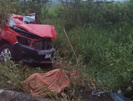 Mueren dos autoridades de San Juan Mazatlán, Mixes, en accidente automovilístico