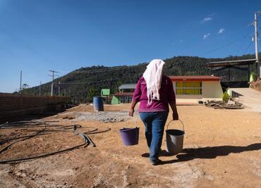 Un pozo no apaga la sed de casi 4 años de Ayutla Mixe; falta de agua complica hasta obras de la 4T