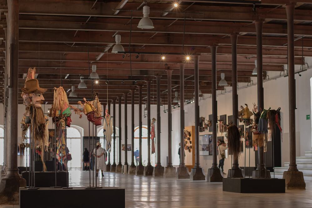 Muestran en Oaxaca la labor de artesanos talladores en “Rostros Atemporales”, en el CaSa. Fotos: CaSa