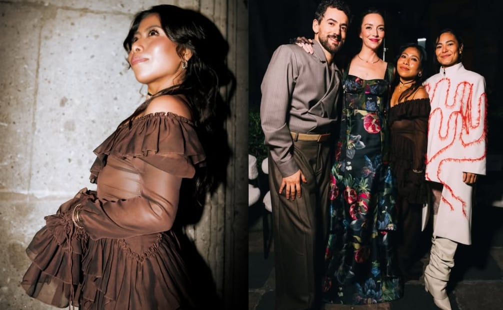 El estilo etéreo del vestido que usó Yalitza Aparicio, le aporta movimiento. Foto: Instagram @yalitzaapariciomtz