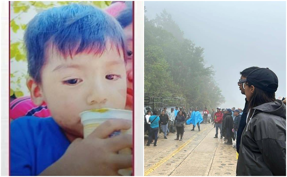 Concluyen, sin éxito, búsqueda del bebé Iker desaparecido en la Sierra Mixe de Oaxaca