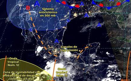 Prevén lluvias fuertes, ligeras y descargas eléctricas en 5 regiones de Oaxaca
