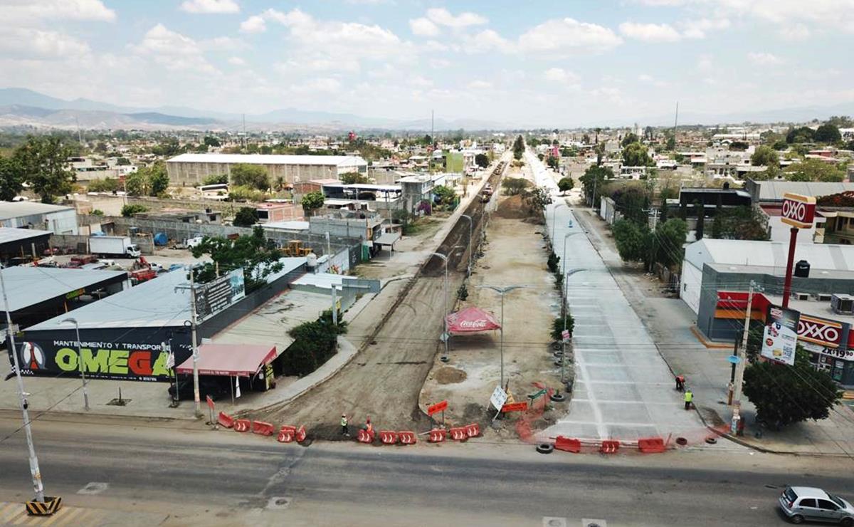 Rehabilitación de Circuito Interior de Oaxaca lleva 38% de avance; será entregada en agosto: Sinfra
