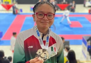 Joven karateca Renata Sofía se alza con el Premio Municipal del Deporte 2022 en Oaxaca
