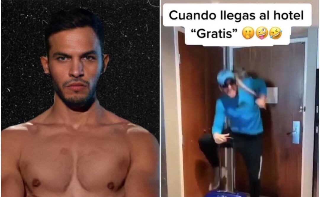 Óscar Cano, exparticipante de Exatlón, responde a haters y lo presume con "hotel gratis" en la playa. Foto: Especial
