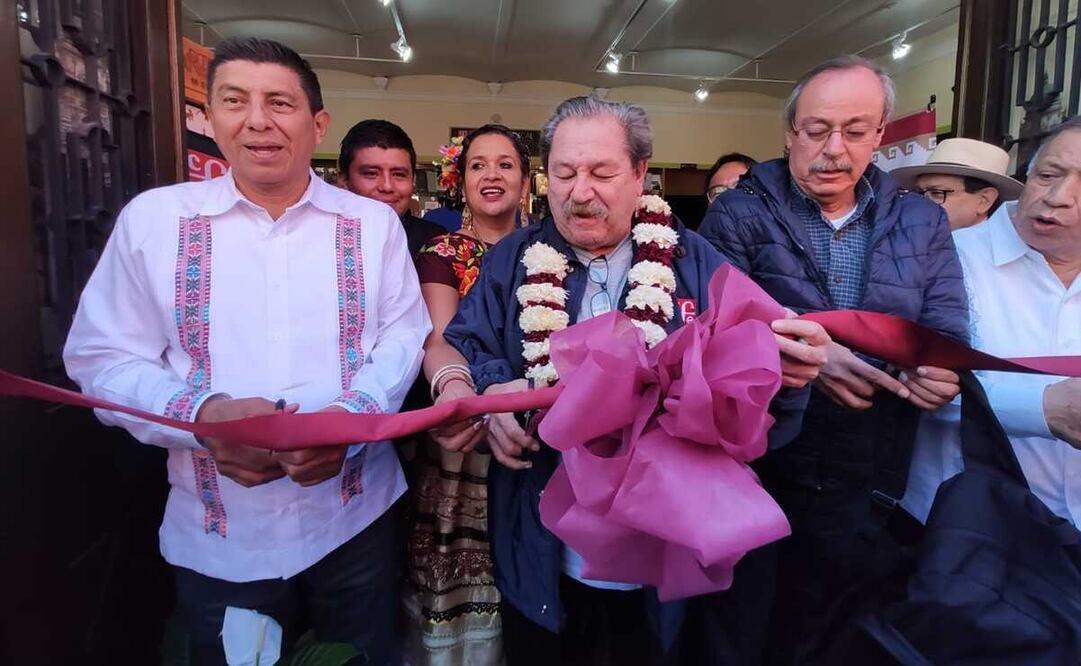 Crecimiento de la lectura en Oaxaca es “el más espectacular del país”, afirma Taibo II. Fotos: Mario Arturo Martínez