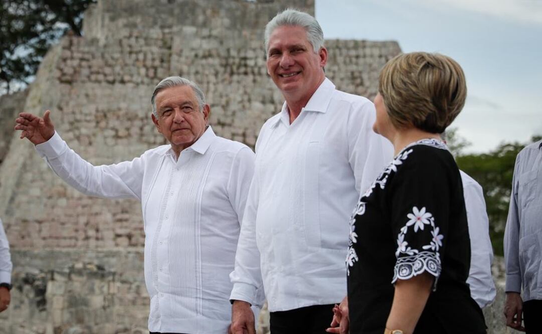 AMLO promete defensa más activa de Cuba: “nada de darle trato de terrorista". Foto: Diego Simón Sánchez EL UNIVERSAL