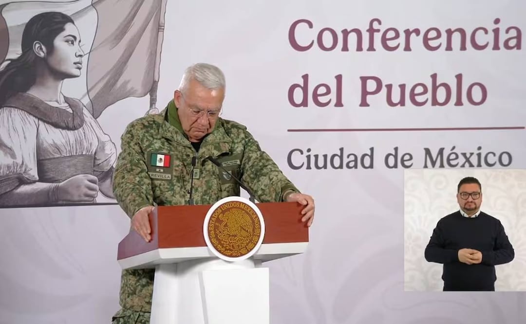 Conferencia matutina de la presidenta Claudia Sheinbaum. 23 de febrero de 2026. Captura