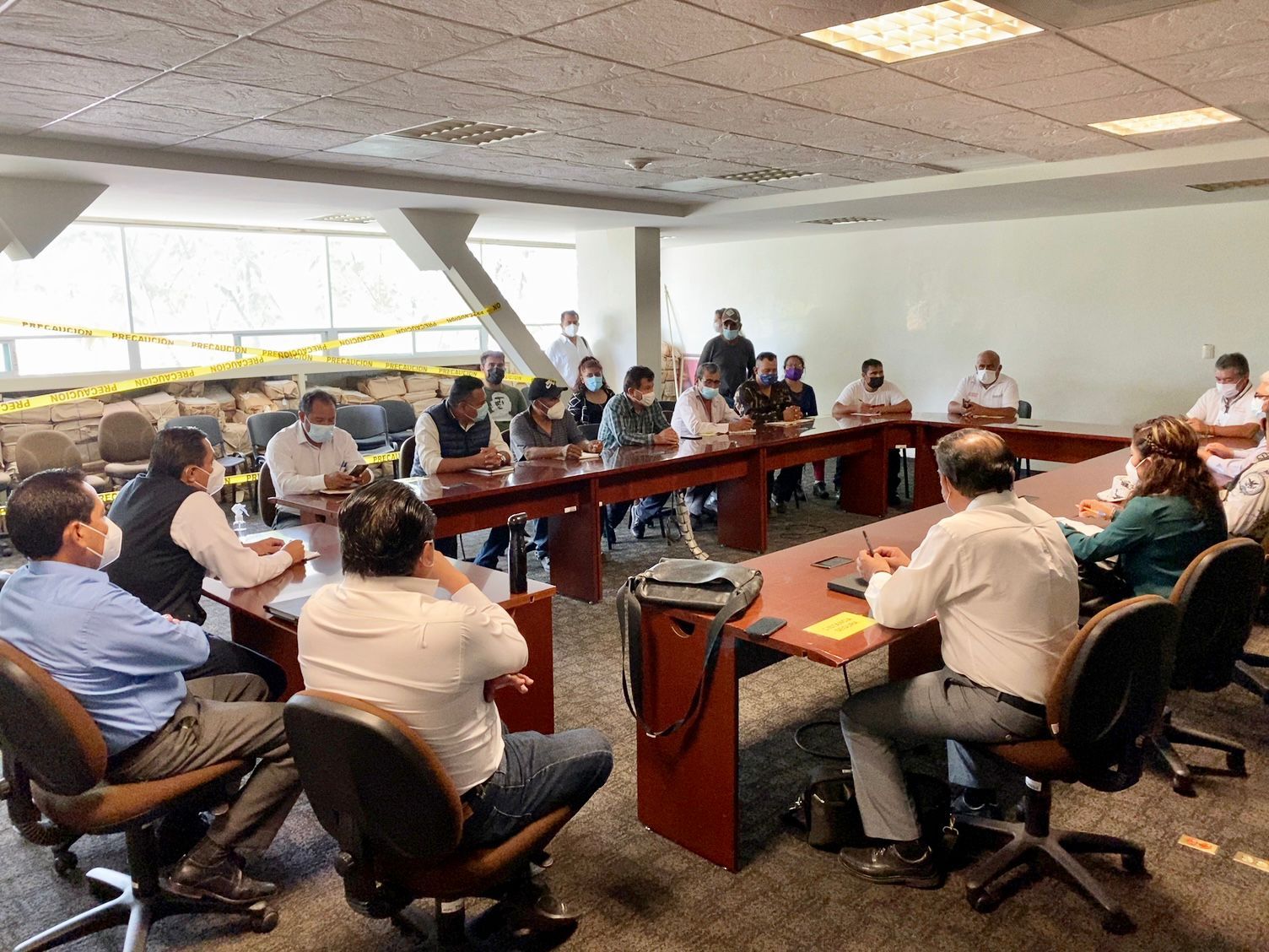Acuerdan plan de búsqueda de agente de Santa Cruz Mitlatongo, desaparecido en la Mixteca de Oaxaca