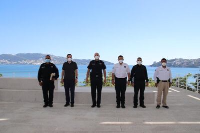 Tras ataque a personal de la SSPO, Salcedo Rosales se reúne con titular de Seguridad de Guerrero