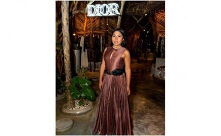 Yalitza celebró su cumpleaños con Dior y Mon Laferte