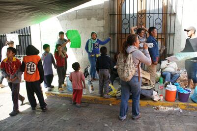 Familias desplazadas de Xoxo piden apoyo a AMLO para recuperar sus hogares