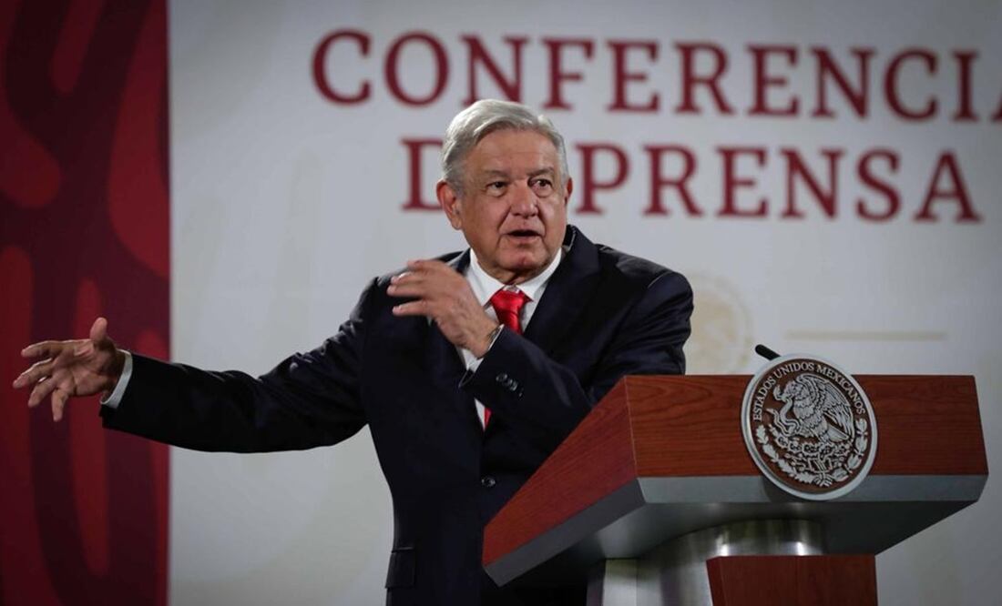 El presidente López Obrador señaló que se creó la Comisión de la Verdad para la investigación sobre este periodo. Foto: Diego Simón Sánchez