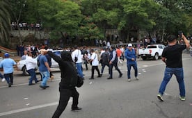 Sego se deslinda del grupo de choque y funcionarios que se enfrentaron a la Sección 22 del SNTE