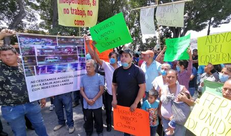 Emergencia de coronavirus deja sin ingresos a 150 familias de comerciantes que laboran en las ferias