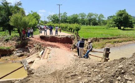 Deja Celia daños en viviendas y vías de comunicación en tres regiones de Oaxaca
