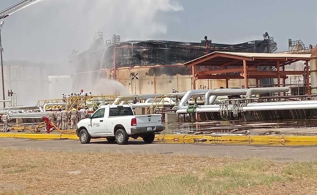 Tras incendio, reinicia operaciones por completo la refinería de Salina Cruz. Foto: Cortesía