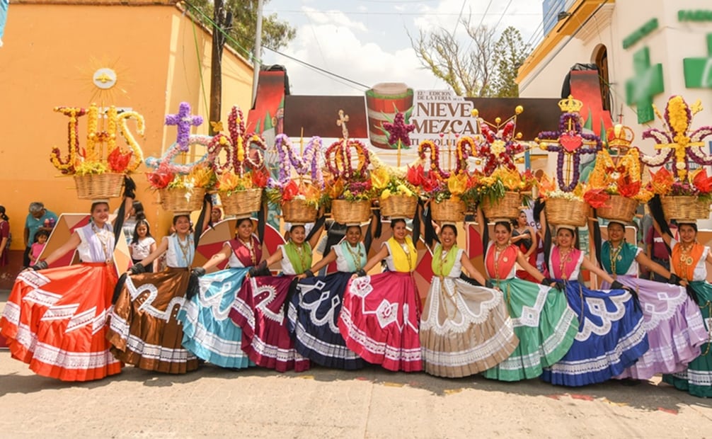 Esta feria es una mezcla de gastronomía y tradición oaxaqueña. Foto: Facebook@SecturOaxaca