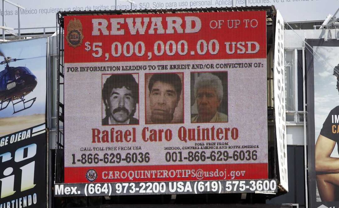 Reportan detención de Rafael Caro Quintero