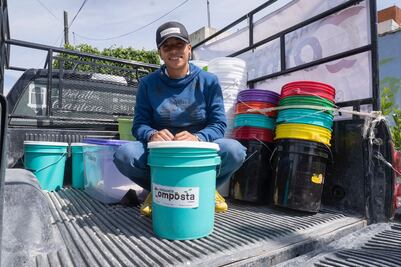 Separar residuos y hacer composta, opción ciudadana en la capital de Oaxaca ante crisis por la basura