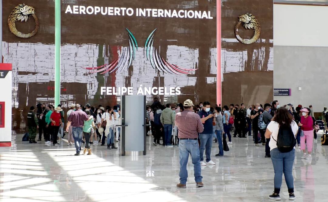 Aeropuerto Internacional Felipe Ángeles (AIFA). Foto: Juan Boites.