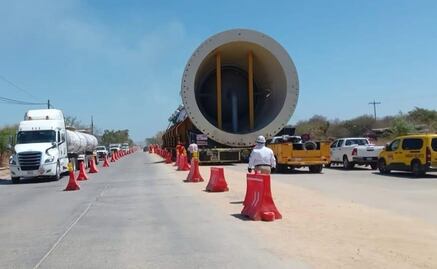 Reanudan traslado del reactor de hidrogenación a la refinería de Salina Cruz