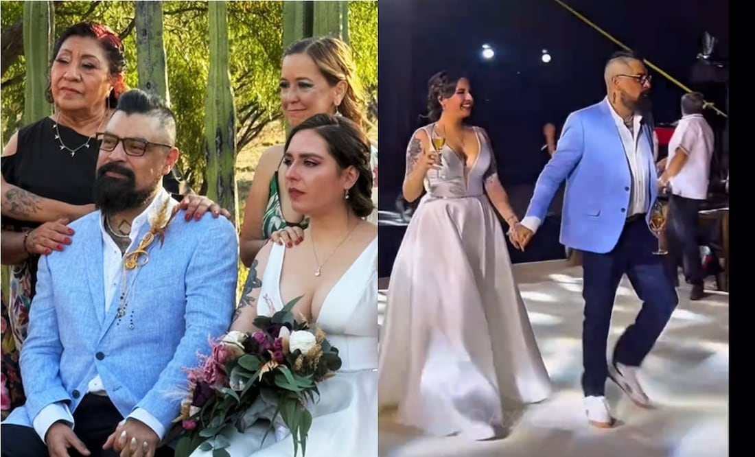 Dr. Shenka de Panteón Rococó se casa en Oaxaca- Fotos: TikTok