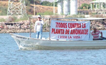 “¡Aquí no, AMLO!”: indígenas van contra planta de amoniaco