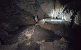 Descubren nacimiento de agua en la comunidad de Guevea de Humboldt, Oaxaca; acceso a la cueva está prohibido  