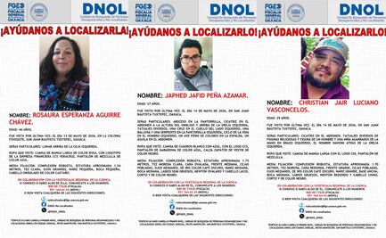 Desaparecen en Oaxaca seis personas originarias de Veracruz; una de ellas, ya fue localizada