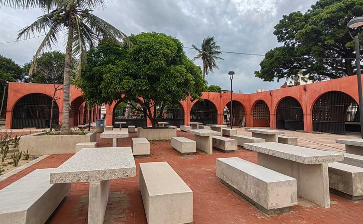 A más de 5 años, renace parte del centro de Juchitán, ciudad de Oaxaca devastada por el terremoto de 2017. Fotos: Roselia Chaca