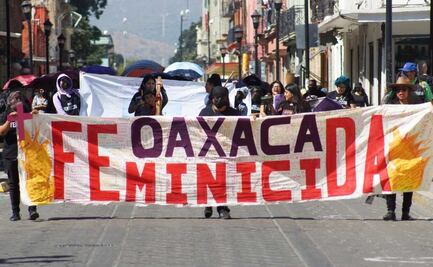Sin derechos de las mujeres “no habrá Primavera Oaxaqueña”, sentencian en marcha del 25N