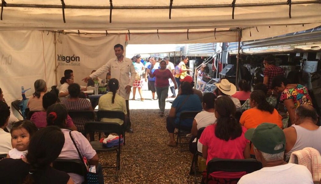 Dr. Vagón, una esperanza para los pacientes en Tuxtepec