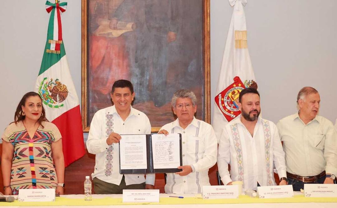 Federación invertirá 218 mdp en rescate de la Central de Abasto de Oaxaca, anuncia Jara. Foto: Especial