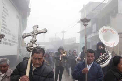Entre montañas, los mixes llaman a sus muertos y honran al dios Konk änää
