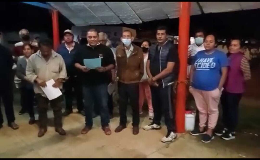 A 13 días de fuga de amoniaco en ducto de Pemex, exigen declarar zona de desastre a 4 pueblos de Oaxaca. Foto: Captura de video