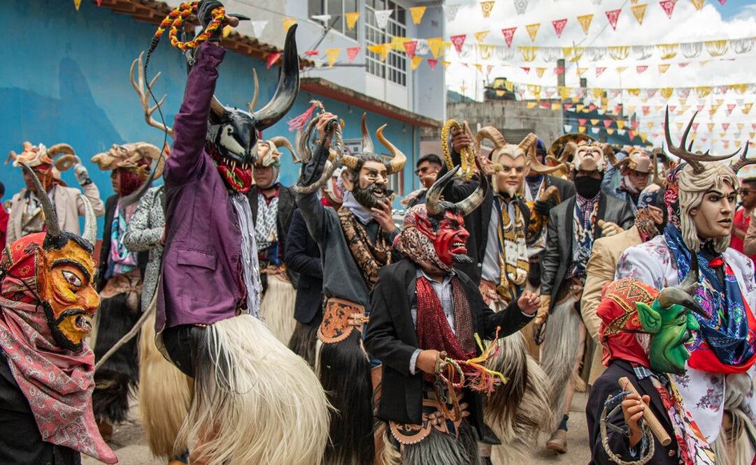 Diablos de Juxtlahuaca: La cultura de Oaxaca, protagonista en toma de protesta de Sheinbaum. Foto: Juana García
