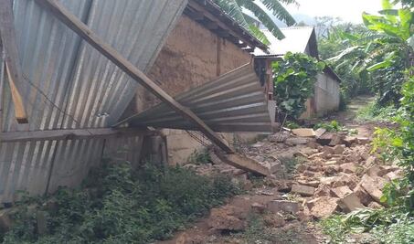 Sismo devastó a los Ozolotpec: deslaves y mal clima complican la llegada de la ayuda