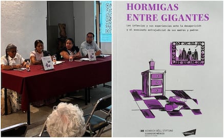 "Hormigas entre Gigantes", libro que narra experiencias de hijos en orfandad por desapariciones en México