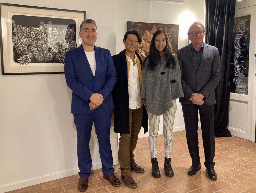 “El Color del Sabio”: se presentan 7 artistas de Oaxaca en festival cultural de Bruselas. Fotos: Especiales