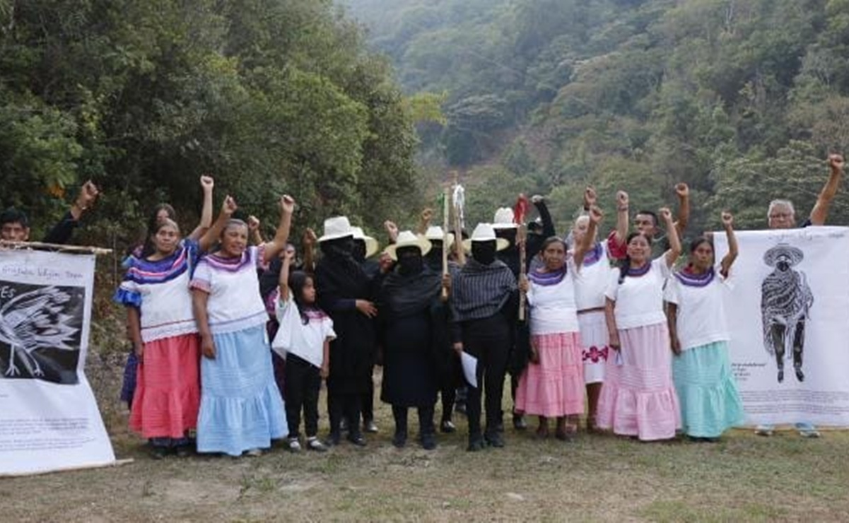 Familiares de presos políticos de Oaxaca. Foto: Especial