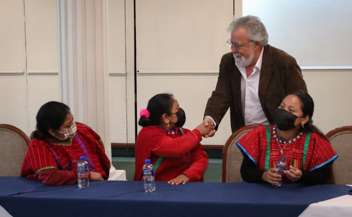 Reanuda Segob diálogo para el retorno seguro de 143 familias triquis desplazadas en Oaxaca. Fotos: Especiales