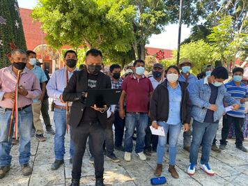 Denuncian pobladores de San Martín Peras, en la Mixteca de Oaxaca, a autoridades municipales por abandonar su cargo