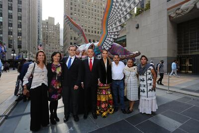 Más de Oaxaca en el mundo. Murat encabeza jornada de promoción cultural y económica en Nueva York