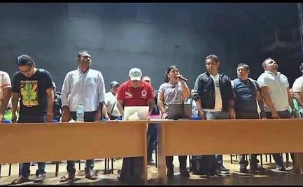 Sección 22 del SNTE acuerda mantener y fortalecer el plantón en la Ciudad de México