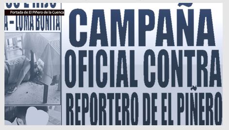 Denuncian amenazas a dos reporteros de la Cuenca