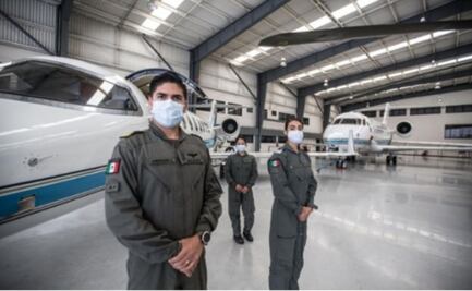 Pandemia también se combate por aire, trasladan a pacientes desde Oaxaca y otros estados